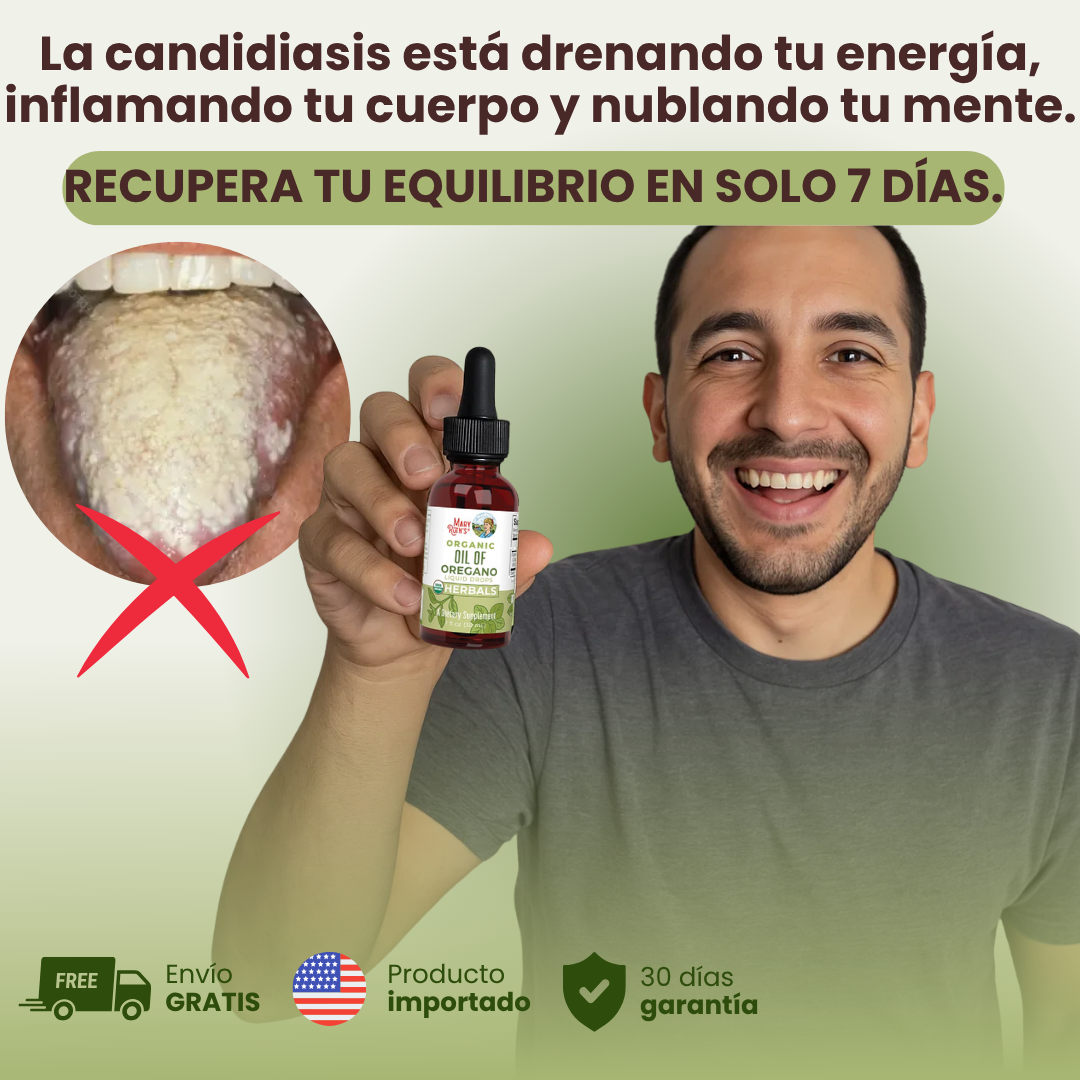 Desintoxicación digestiva natural con aceite orgánico de orégano